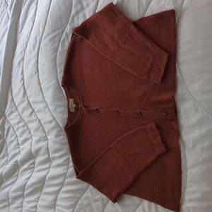 100% Cashmere Madewell Cardigan Sweater, NWT